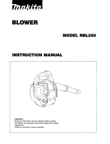 Makita RBL250 User manual