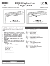 LCN 4600CS Installation Instructions Manual