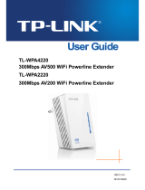 TP-LINK TL-WPA4220 User manual