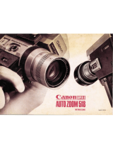 Canon Auto Zoom 518 Instructions Manual