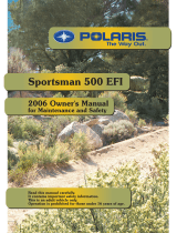 Polaris Sportsman 500 EFI Owner's manual