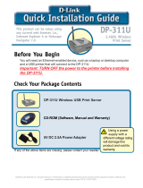 D-Link DP-311U Quick Installation Manual