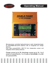 Dynam Supermate DC6 Operating instructions