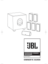 JBL SCS180.6S Owner's manual