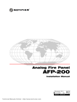 Notifier AFP-200 Installation guide