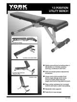 York Fitness 13 IN 1 BENCH Instructions Manual
