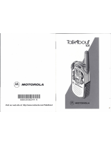 Motorola Talkabout 101 User manual