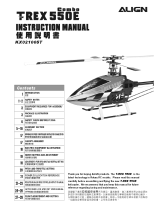 Align Combo T-REX 550E User manual