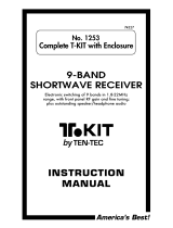Ten-Tec T-KIT 1253 Assembly And Instruction Manual