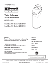 Kenmore Elite IntelliSoft 625.384260 User manual