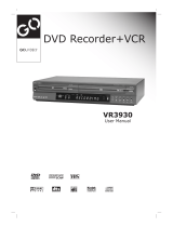 GoVideo VR3930 User manual