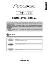 Eclipse CD3000 Installation guide