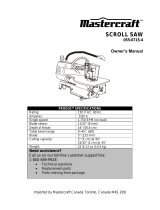 MasterCraft 055-6715-4 Owner's manual