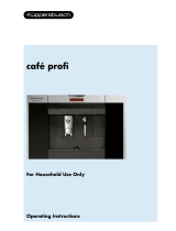 Küppersbusch café profi Operating Instructions Manual