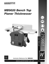 Axminster BTP210F User manual
