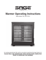 Sage 7937 Operating Instructions Manual