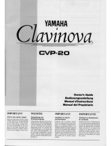 Yamaha Clavinova CVP-20 Owner's manual