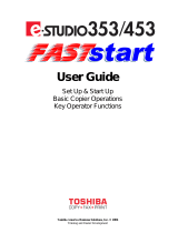 Toshiba e-studio 453 User manual