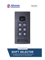 Allison Transmission shift selector Operating instructions