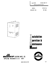 Miller Electric SWINGER 180 Installation, Operation & Maintenance Manual