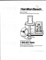 Hamilton Beach 702R User manual