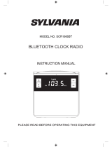 Sylvania SCR1986BT User manual
