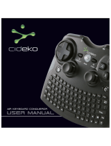 Cideko Air Keyboard Conqueror User manual