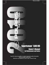Polaris Sportsman 400 H.O. 2013 Owner's manual