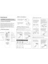 Chunghop K-1010E User Instructions
