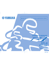 Yamaha 2008 Fazer FZ1-NA Owner's manual