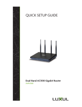 Luxul XWR-3100 Quick Setup Manual