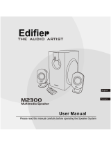 EDIFIER M2300 User manual