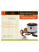 Wolfgang Puck 5 Quart Electronic Pressure Cooker User manual