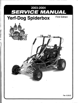 Yerf-Dog Spiderbox 2003 User manual