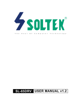 SOLTEK SL-65DRV User manual