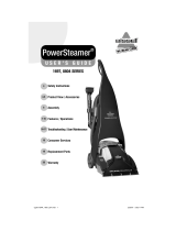 Bissell PowerSteamer 8804 Series User manual