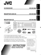 JVC KD SH1000 - Radio / CD Instructions Manual
