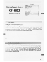 Yongnuo RF-602 User manual