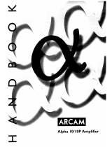 Arcam Alpha 10 User manual