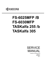 KYOCERA TASKalfa 305 User manual
