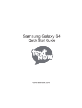 Samsung Galaxy S4 Quick start guide