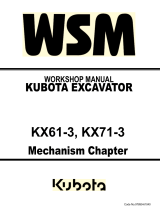 Kubota KX71-3 Workshop Manual