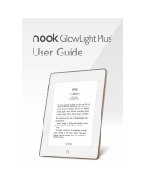 NOOK GlowLight Plus User manual