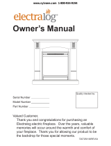 Electralog Electric Fireplace Owner's manual
