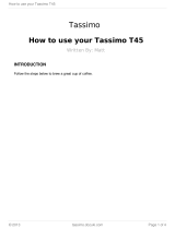 TASSIMO T45 Quick Manual