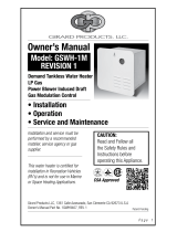 Girard Products GSWH-1M Owner's manual