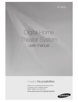 Samsung HT-X810 User manual
