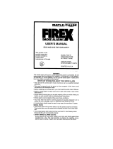 Firex FXW-R User manual