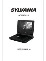 Curtis Sylvania SDVD7014 User manual