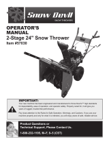 Snow Devil 57030 User manual